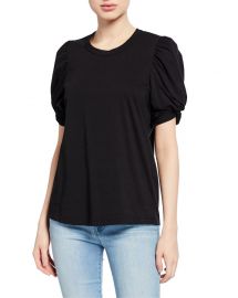 A L C  Kati Puff-Sleeve Tee at Neiman Marcus